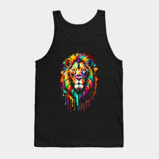 Rainbow Lion Pride Tank Top